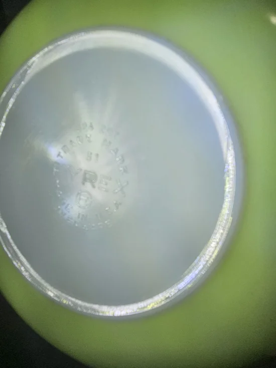 Pyrex Lime Green 024 & 080 -Set Of 2 - Picture 12 of 12